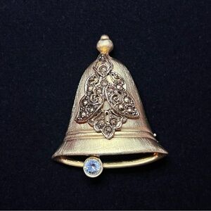 Darlene Vintage Bell Brooch